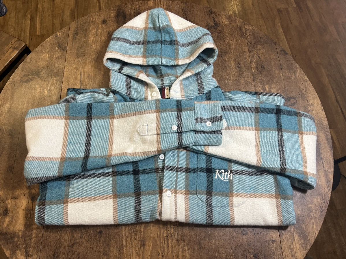 Kith FW18 Hooded Flannel Size US M / EU 48-50 / 2 - 2 Thumbnail
