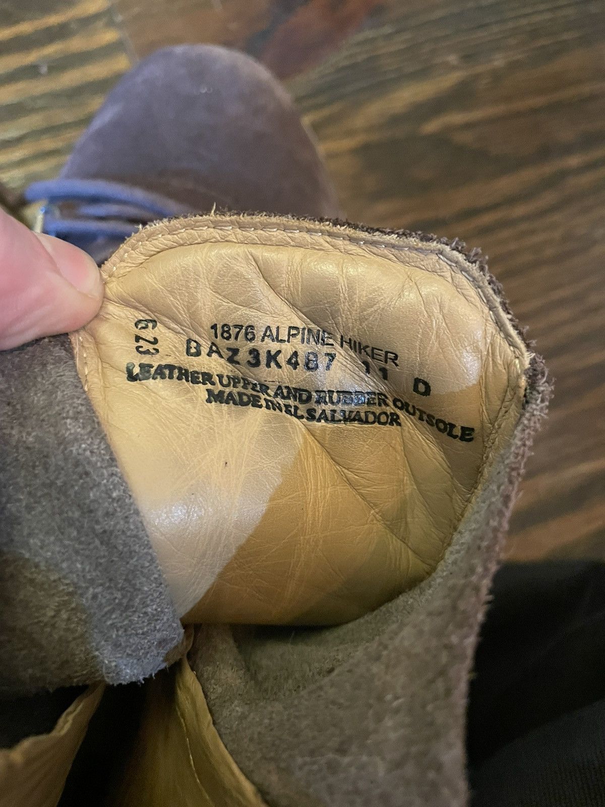G.H. Bass & Co. GH BASS X MADEWELL ALPINE HIKER BOOT Size US 11 / EU 44 - 6 Thumbnail