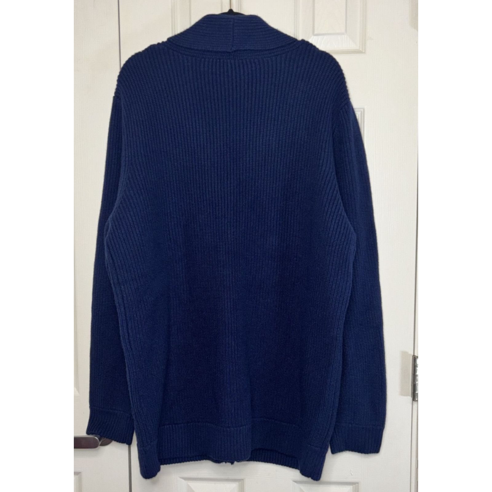 Jeremy Argyle Jeremy Argyle Cardigan Sweater Navy XXL New Size US XXL / EU 58 / 5 - 2 Thumbnail