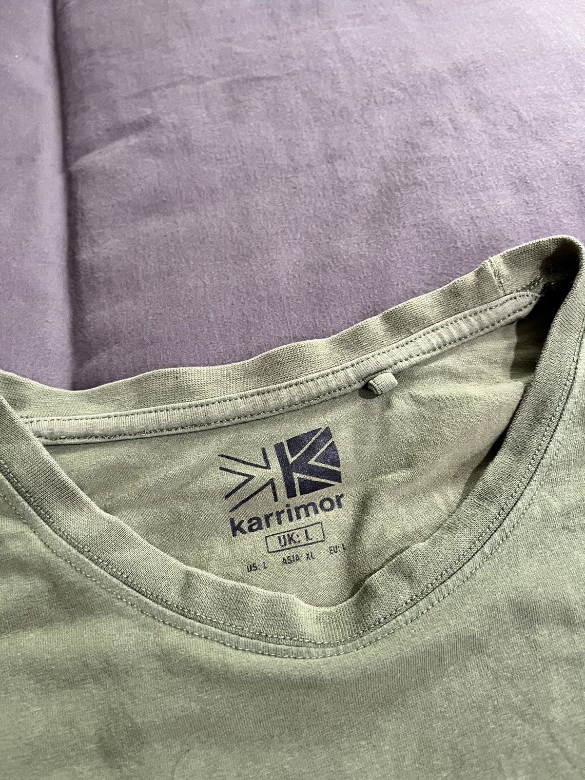 Karrimor × Vintage Karrimor Organic T Shirt Mens Size US L / EU 52-54 / 3 - 3 Thumbnail