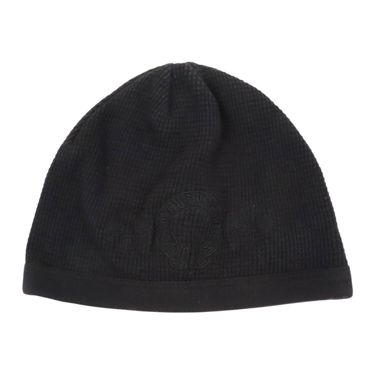 Chrome Hearts CHROME HEARTS CH Plus Horseshoe Beanie Black | Grailed