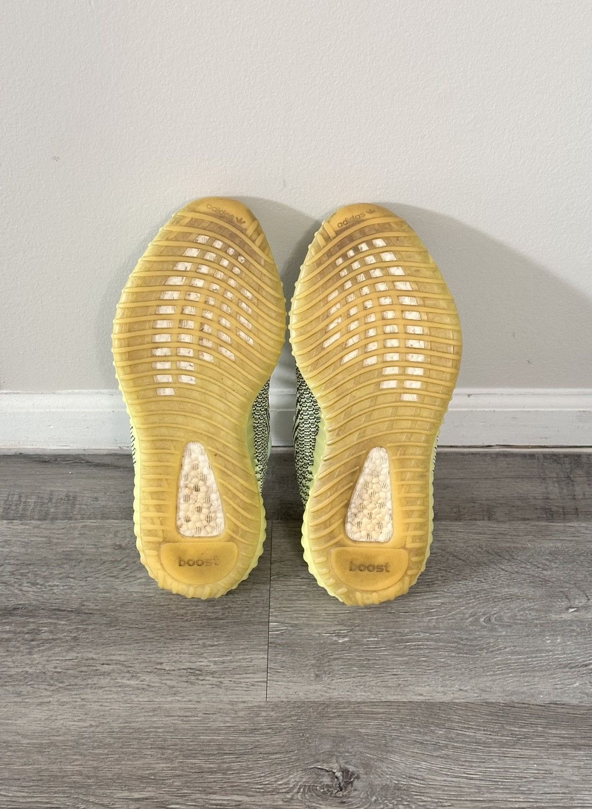 Yeezy ADIDAS YEEZY BOOST 350 V2 YEEZY-Yellow and Green Size US 12 / EU 45 - 12 Thumbnail