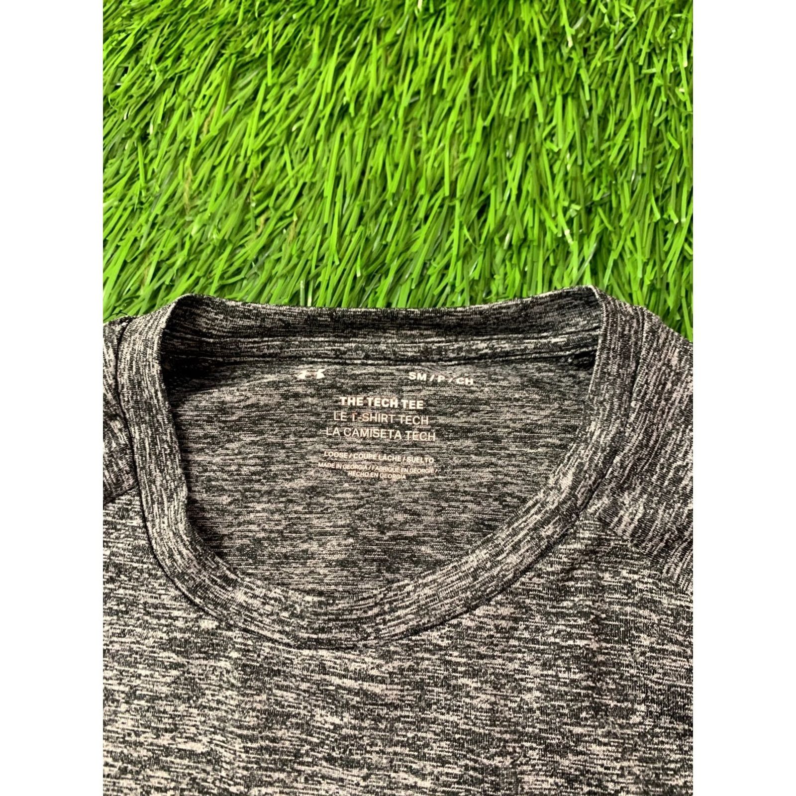 Under Armour Under Armour Tech Tee Men T-Shirt Jersey S Gray Short Sleeve Classic Fit © Size US S / EU 44-46 / 1 - 4 Thumbnail