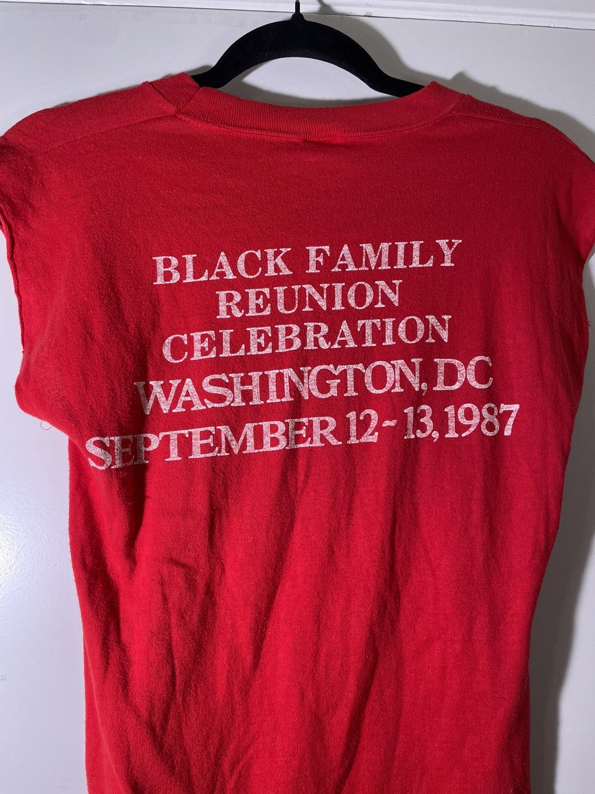 Vintage 80’s Vintage 1987 Coca Cola Coke Black Reunion Muscle Shirt Size US L / EU 52-54 / 3 - 5 Thumbnail