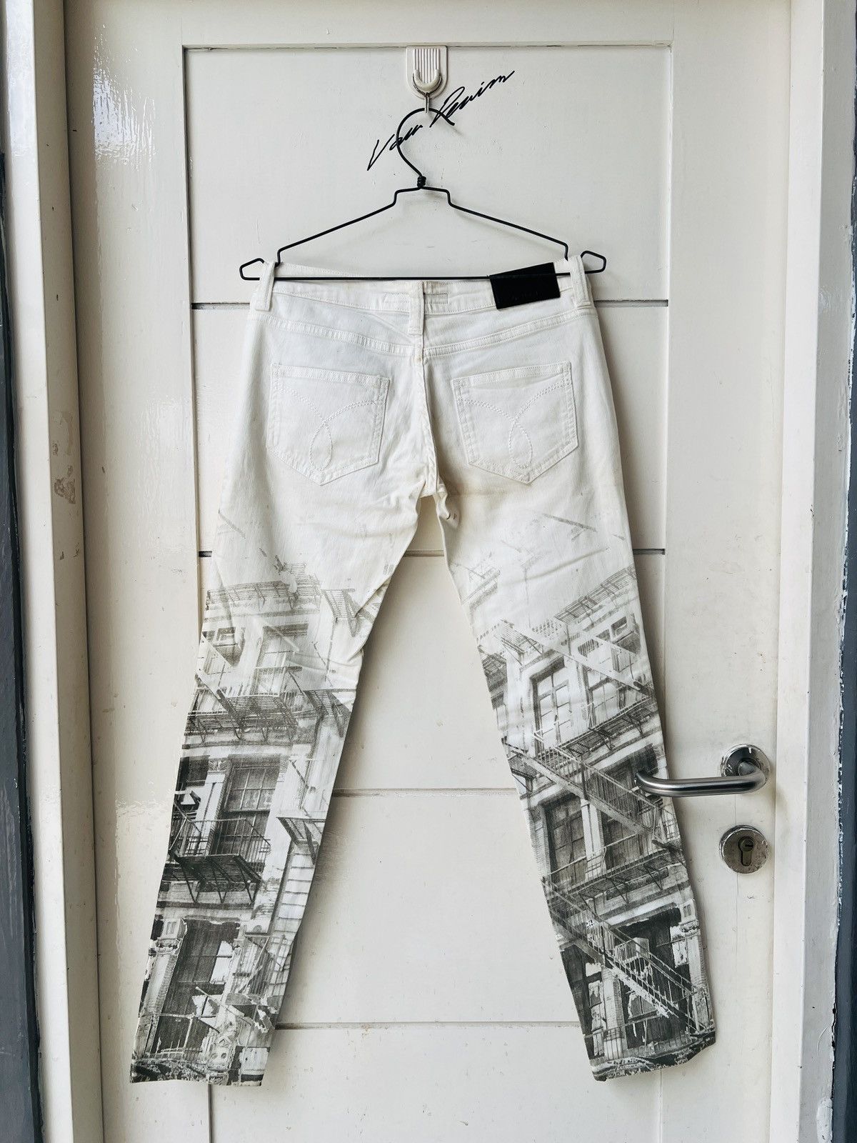 Calvin Klein Calvin Klein Raf Simons Printed Jeans Size US 28 / EU 44 - 8 Thumbnail