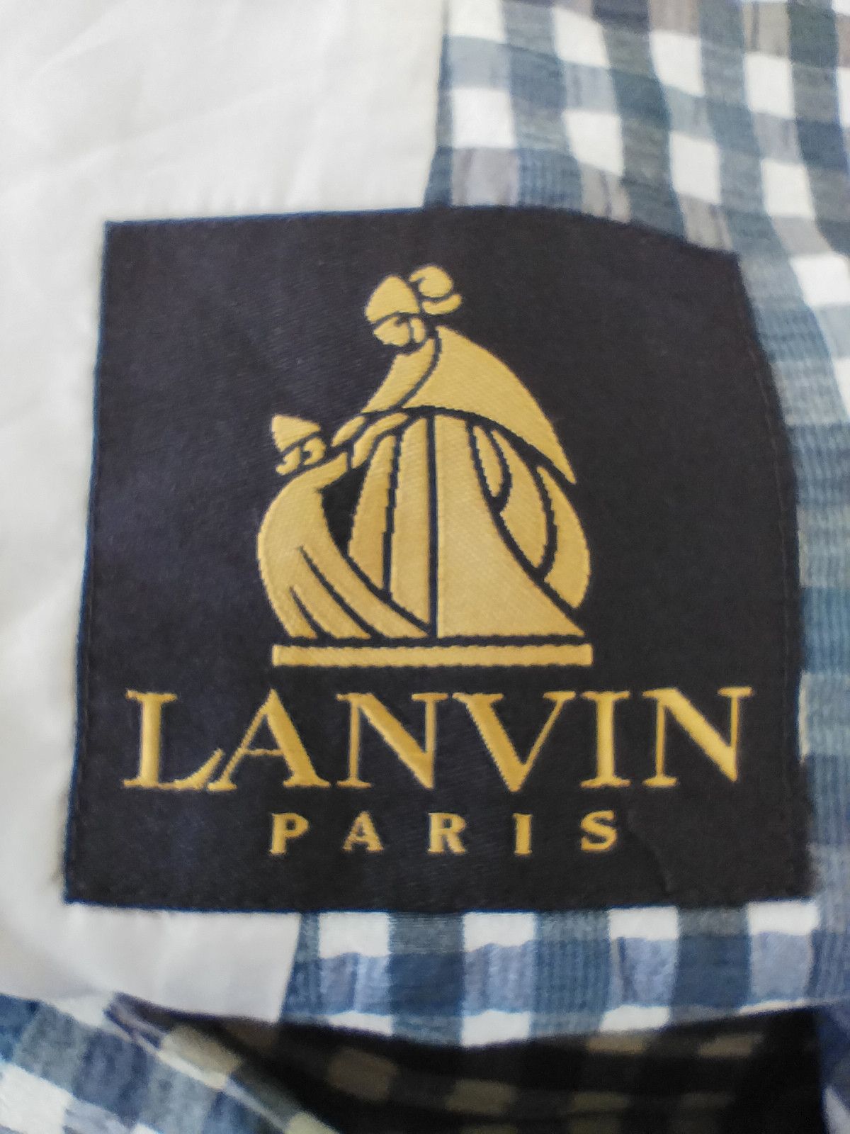 Lanvin Lanvin Paris plaid silk jacket Size US XL / EU 56 / 4 - 5 Thumbnail