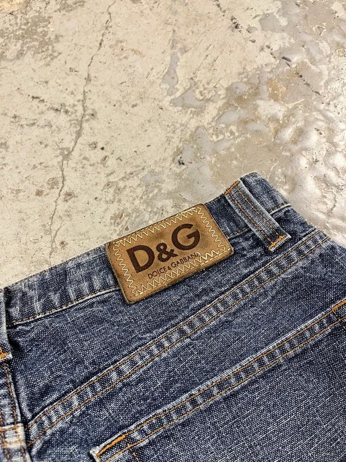 Dolce & Gabbana 2000s Dolce & Gabbana Raw Blue Denim Jeans Size US 31 - 10 Thumbnail