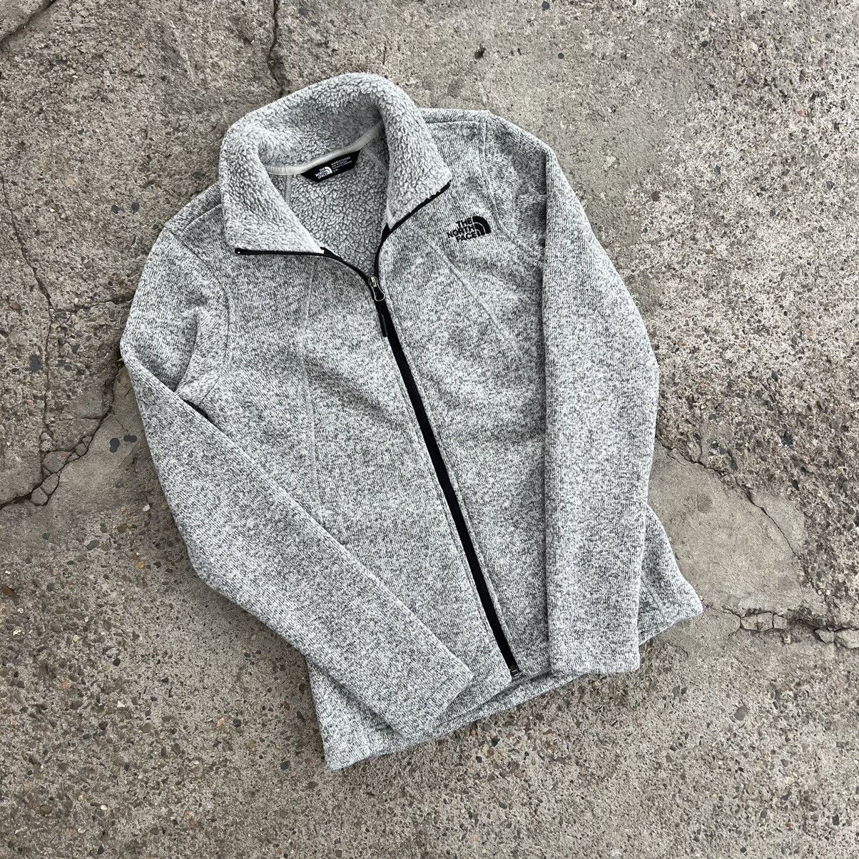 The North Face × Vintage Vintage the North Face Denali Jacket grey womens medium y2k Size S / US 4 / IT 40 - 2 Thumbnail