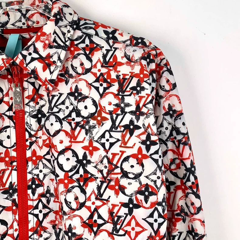 Louis Vuitton Louis Vuitton Long sleeve jacket with cotton lapel and zip Size XXS / US 00 / IT 34 - 3 Thumbnail