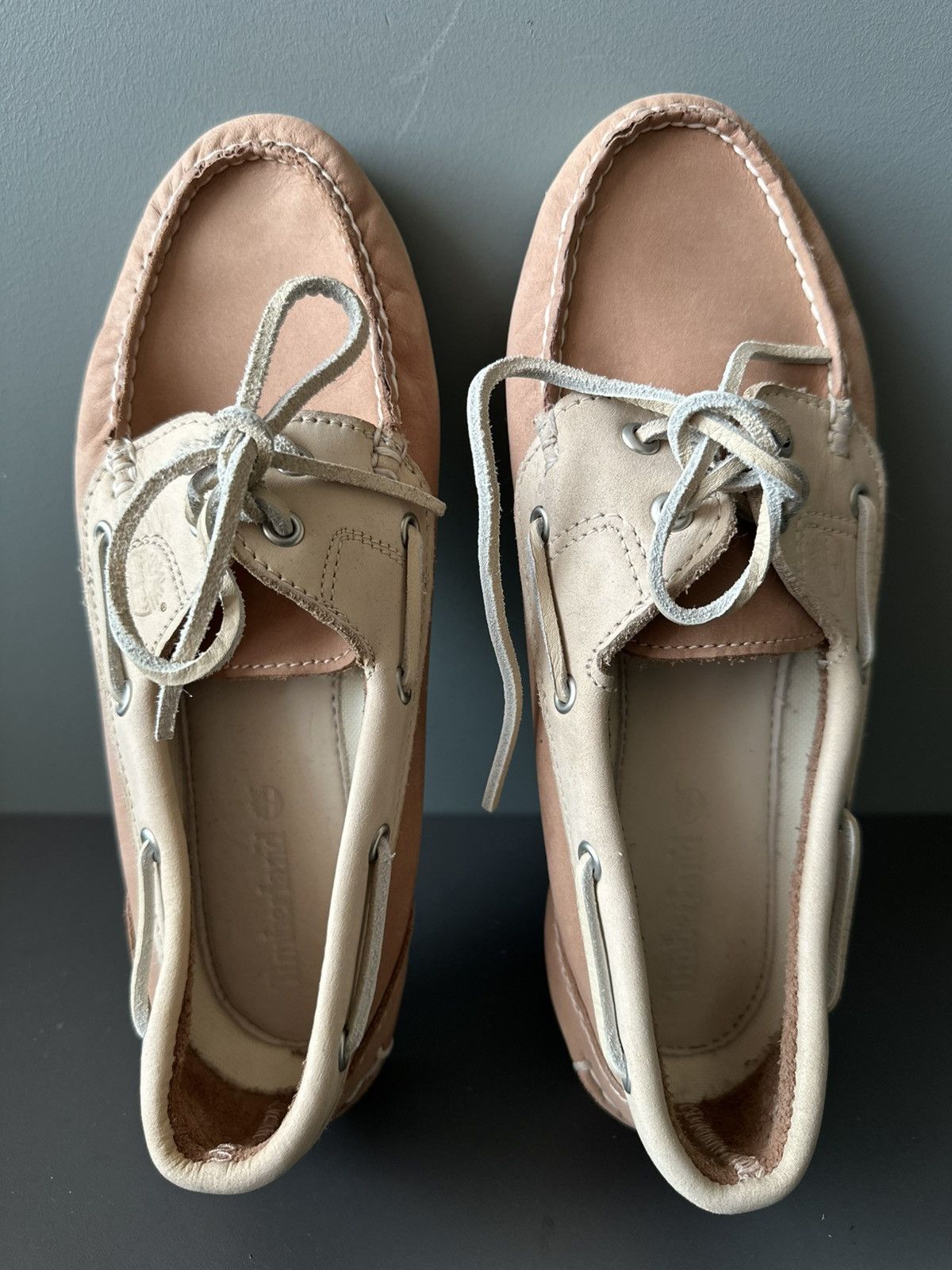 Timberland Timberland Deck Shoes Beige & Tan Leather Size 39 Size US 9 / IT 39 - 4 Thumbnail