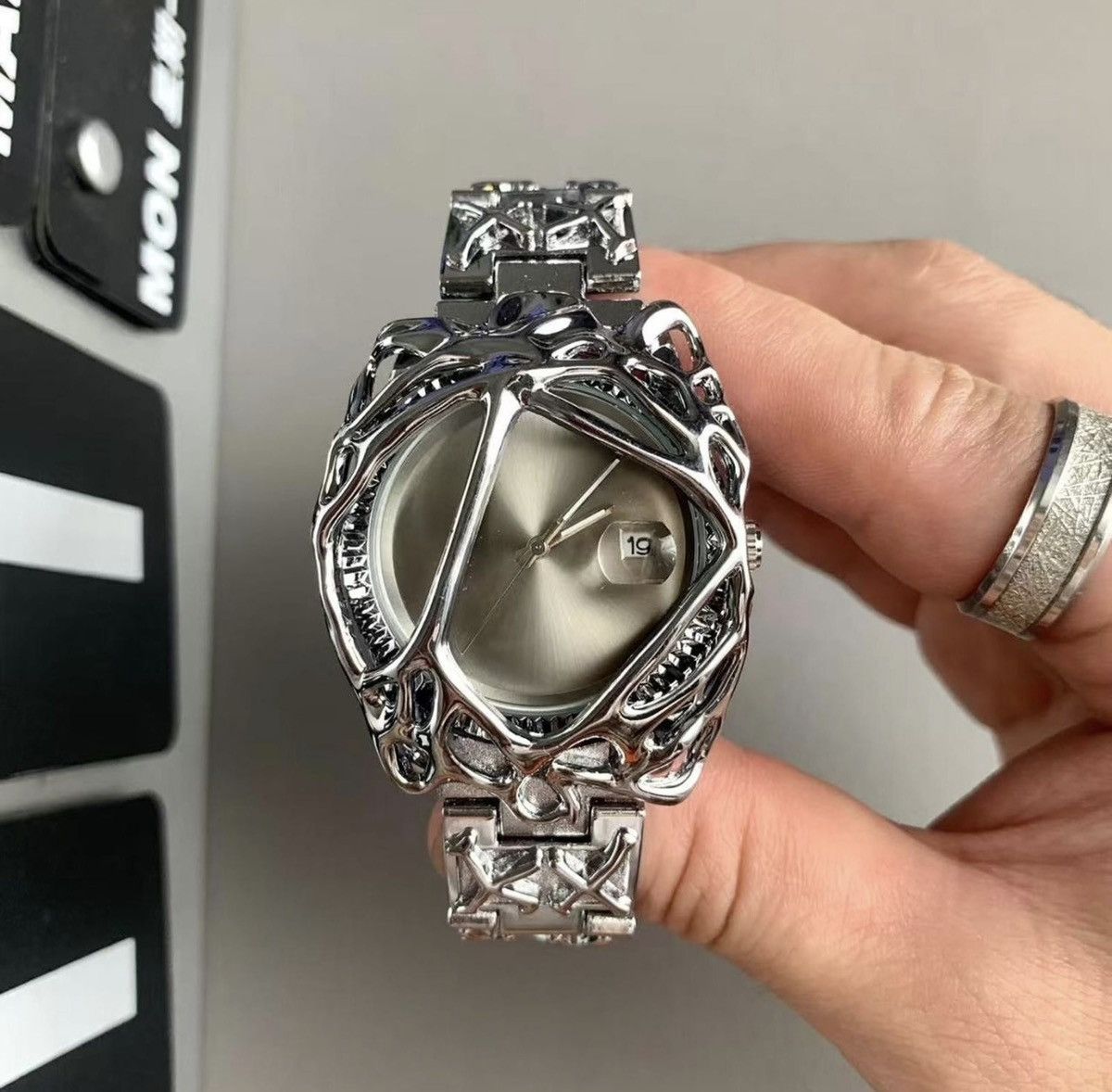 American Claw Watch dragon scales vintage design