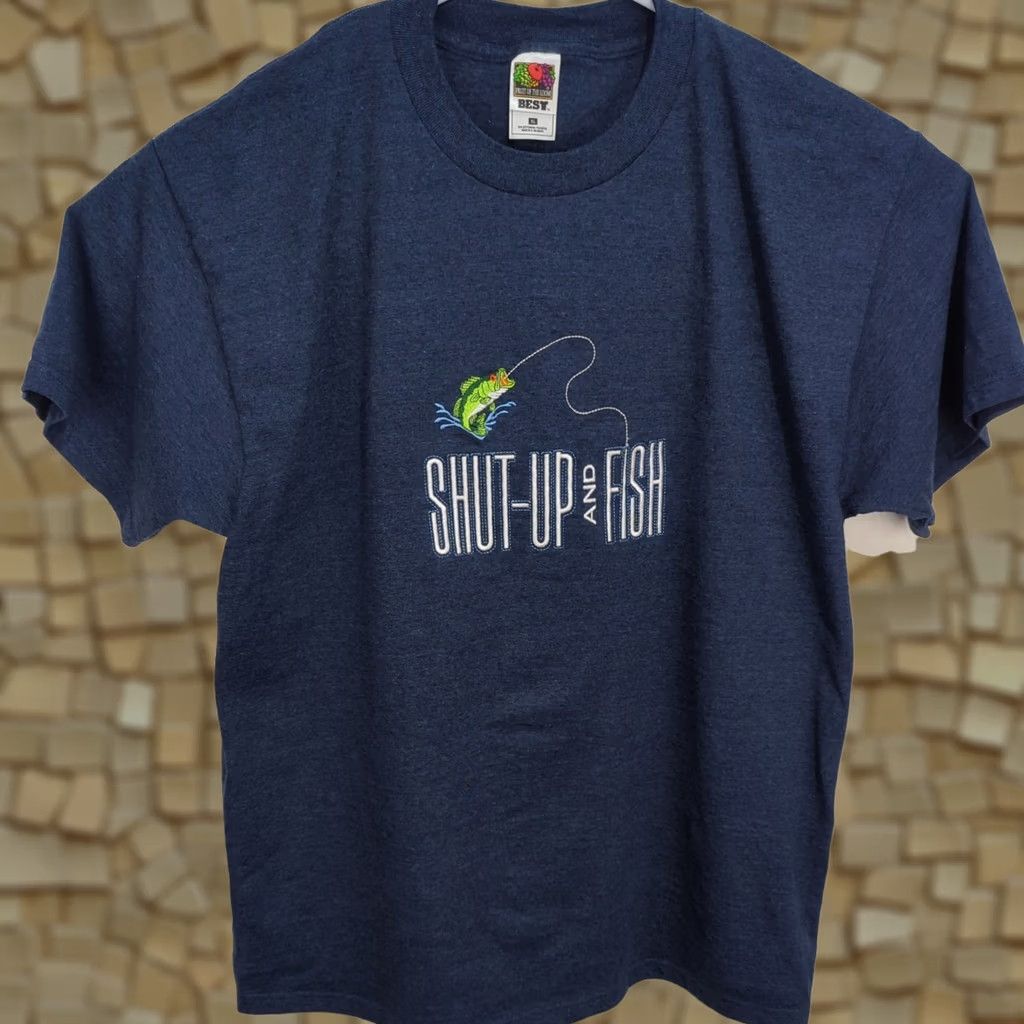 Fruit Of The Loom VINTAGE Fruit of the Loom Embroidered Crewneck T Shirt XL Men Blue 1990s Hawaii Graphic Tee Shirt Size US XL / EU 56 / 4 - 1 Thumbnail