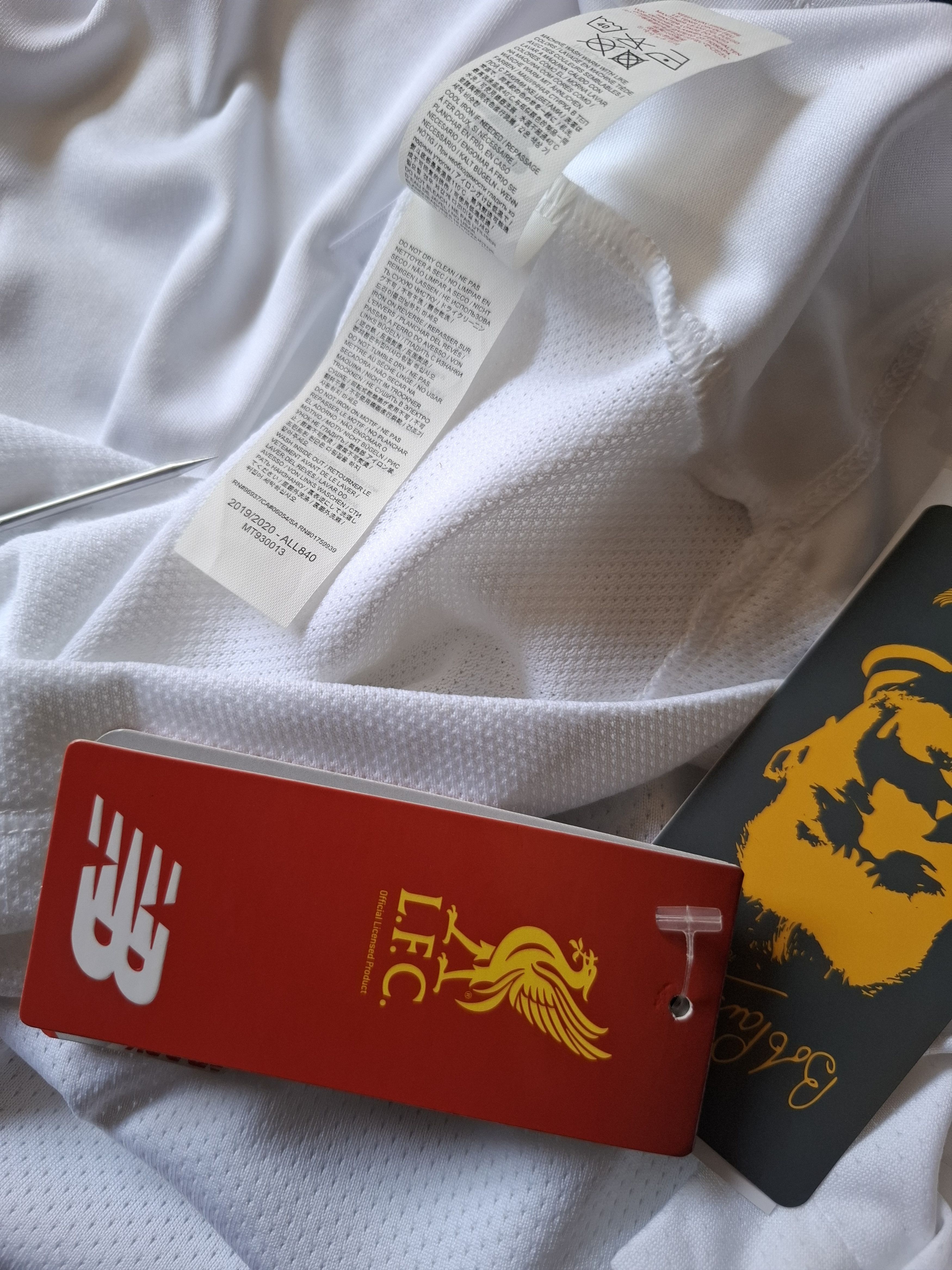 New Balance Liverpool 2019/20 Away Kit Size US L / EU 52-54 / 3 - 5 Thumbnail