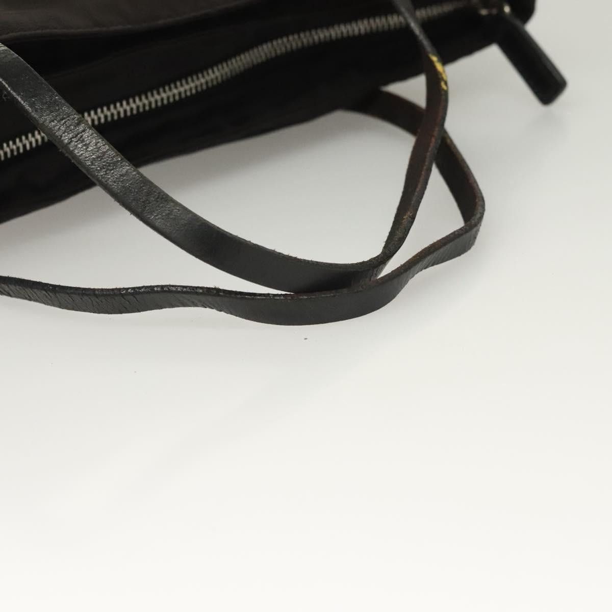 Fendi FENDI Zucca Canvas Hand Bag Black Silver Size ONE SIZE - 7 Thumbnail