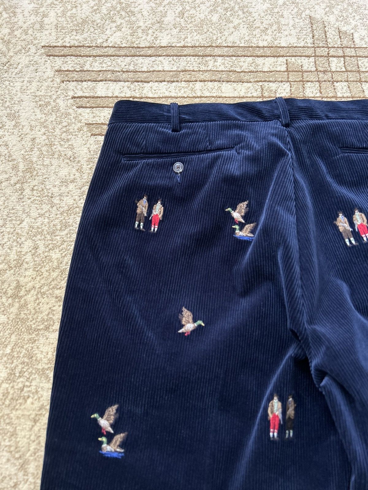 Polo Ralph Lauren Vintage Polo Ralph Lauren Corduroy Duck Hunting Pants Size US 36 / EU 52 - 7 Thumbnail