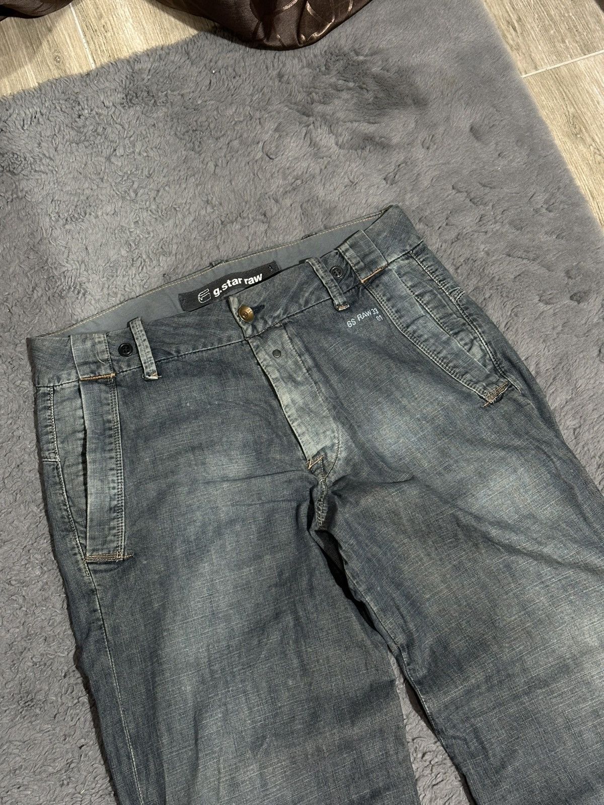 G-Star Vintage G-Star Raw Utility Denim Jeans Size US 32 / EU 48 - 4 Thumbnail