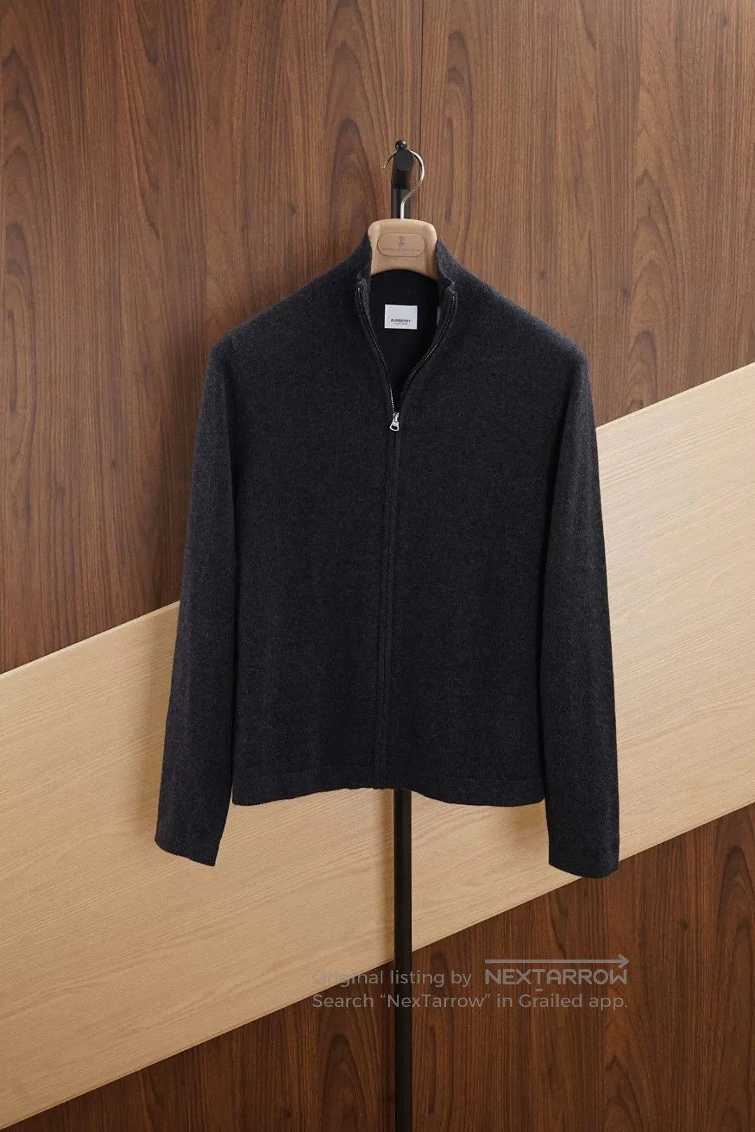 Burberry Burberry Men's Cashmere Cardigan Sweater. Size US M / EU 48-50 / 2 - 1 Thumbnail