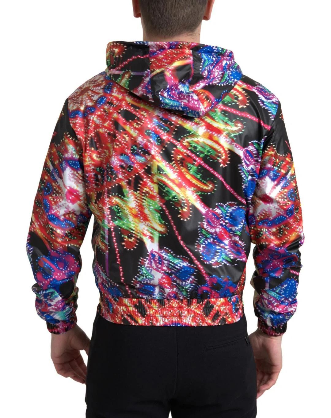 Dolce & Gabbana o1y0125 Logo Hooded Jacket in Multicolor Size US S / EU 44-46 / 1 - 2 Thumbnail