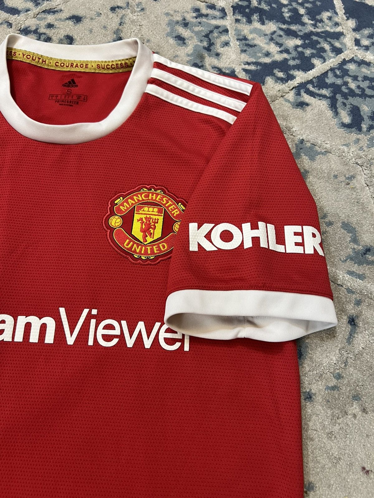 Adidas Ronaldo 7 adidas Manchester United soccer jersey S Size US S / EU 44-46 / 1 - 4 Thumbnail