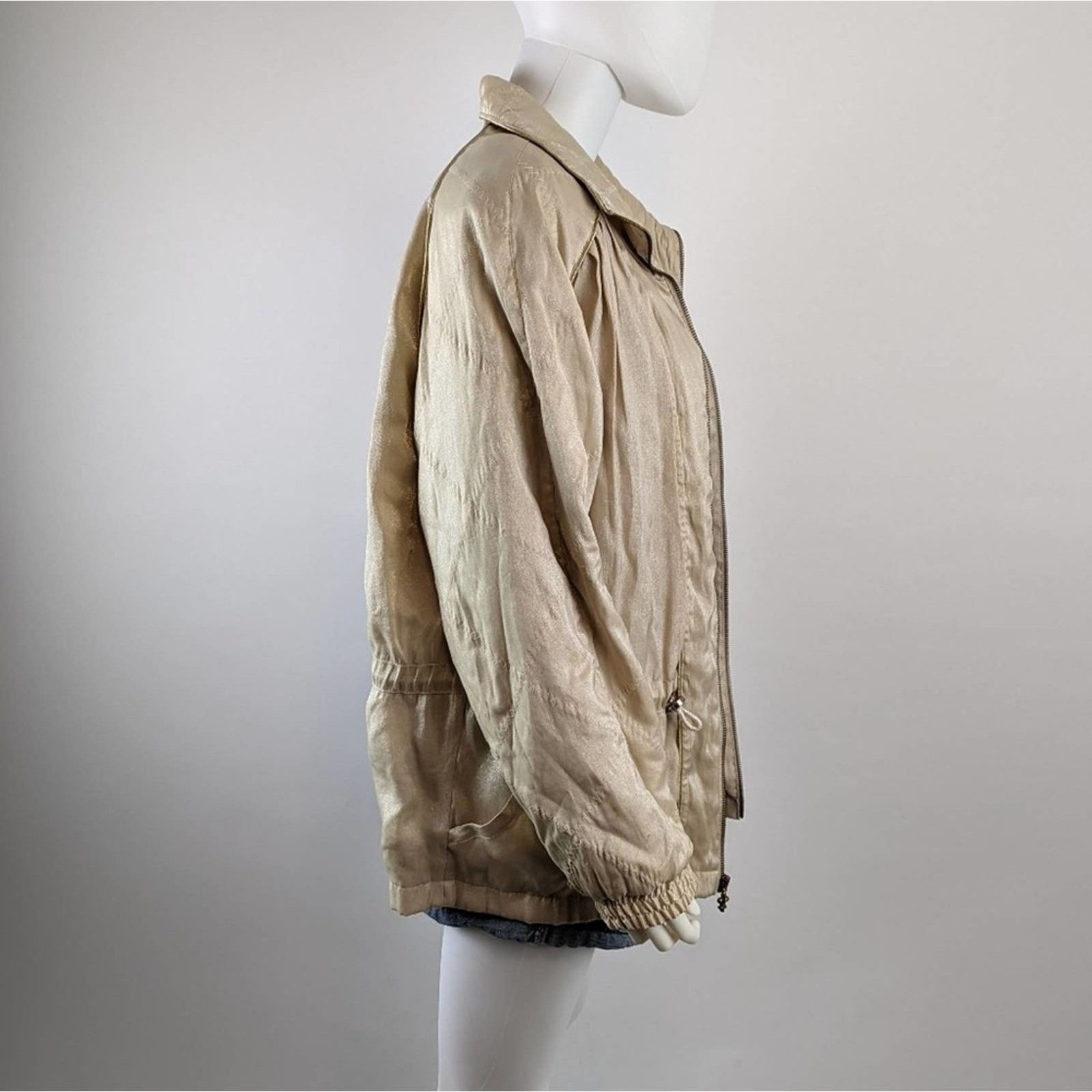 Vintage Vintage East West Gold Quilted Jacket Size M / US 6-8 / IT 42-44 - 9 Thumbnail
