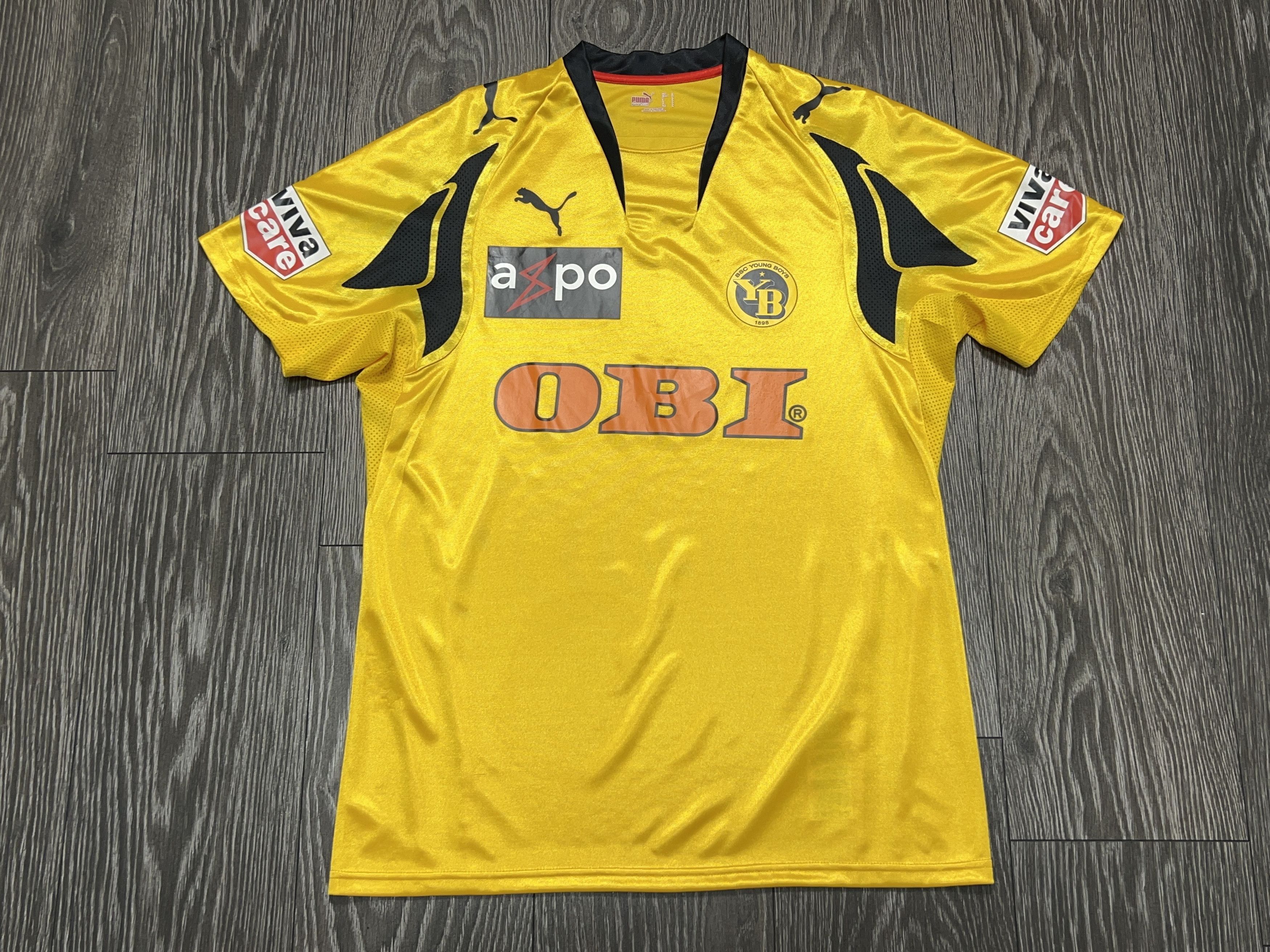 Puma BSC Young Boys 2007 2008 Football Soccer Shirt Jersey Size L Size US L / EU 52-54 / 3 - 1 Thumbnail