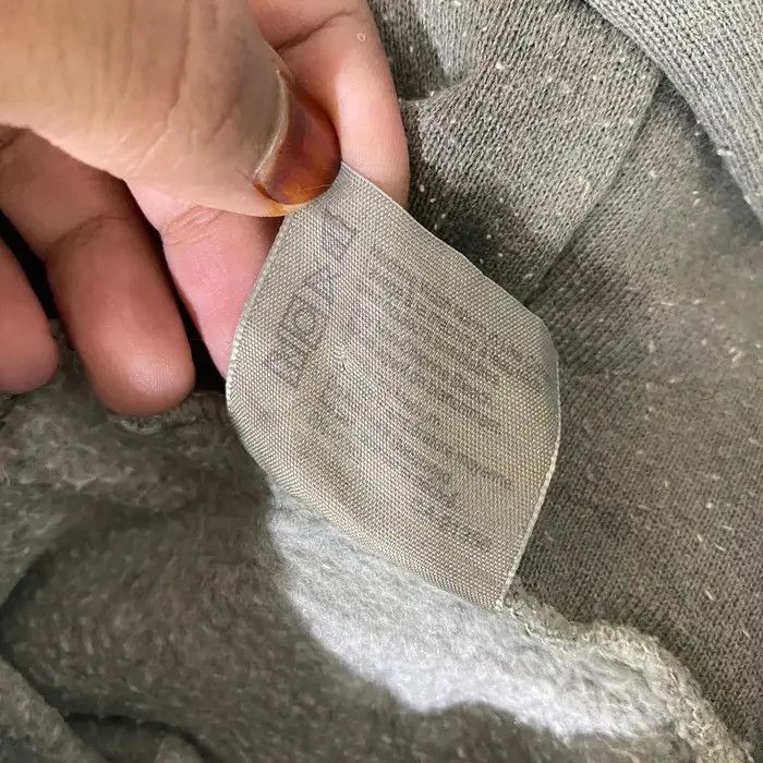 Hanes Vtg 90’ HANES ACTIVEWEAR Grey Minimalist Hoodie Pullover Size US XL / EU 56 / 4 - 4 Thumbnail