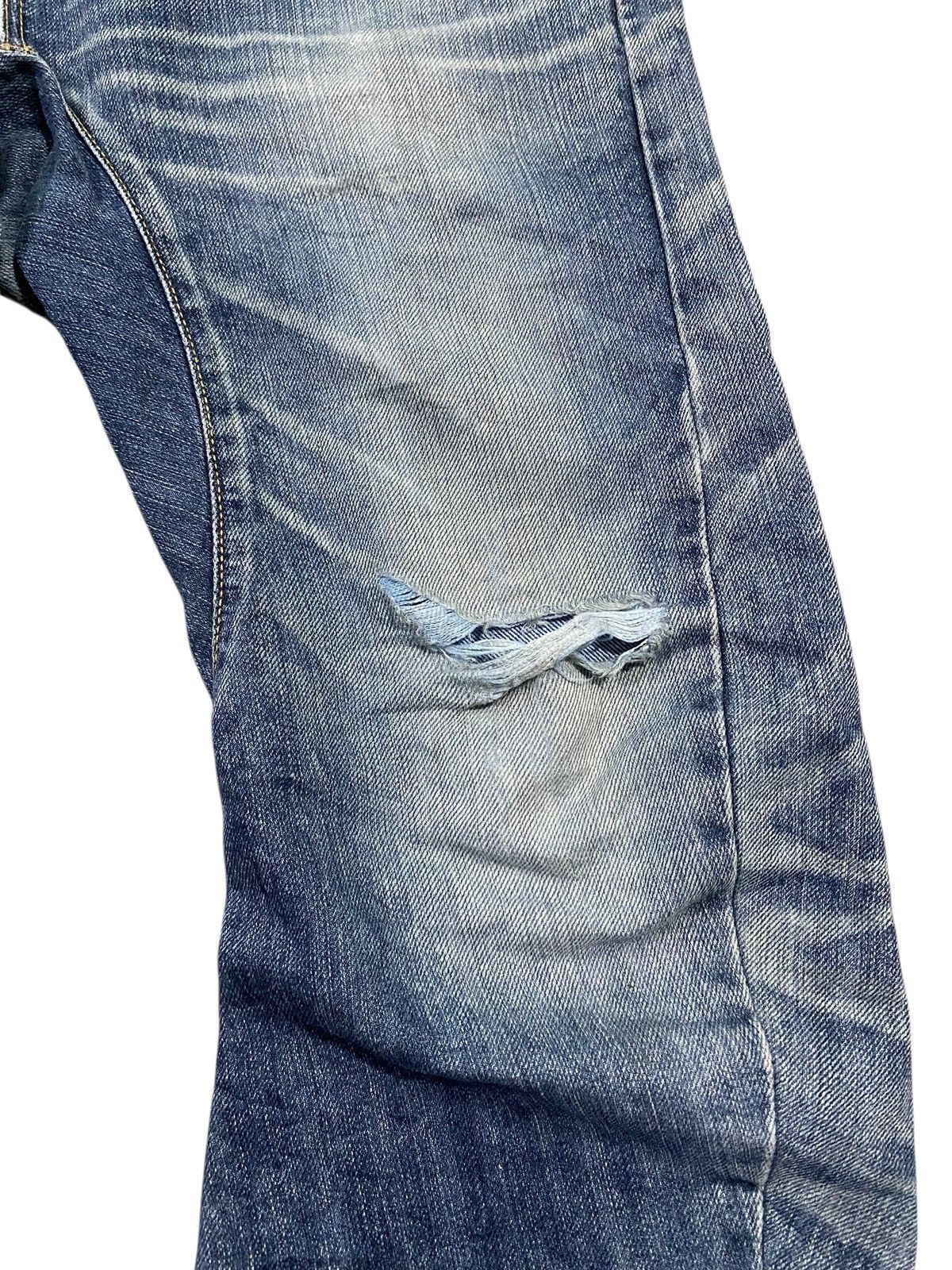 Edwin Vintage edwin function curve banana style distressed denim Size US 32 / EU 48 - 3 Thumbnail