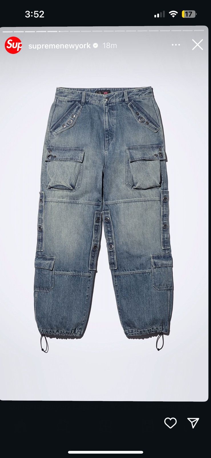Supreme × Yohji Yamamoto Supreme Yohji Yamamoto Utility Pants Size US 30 / EU 46 - 5 Thumbnail