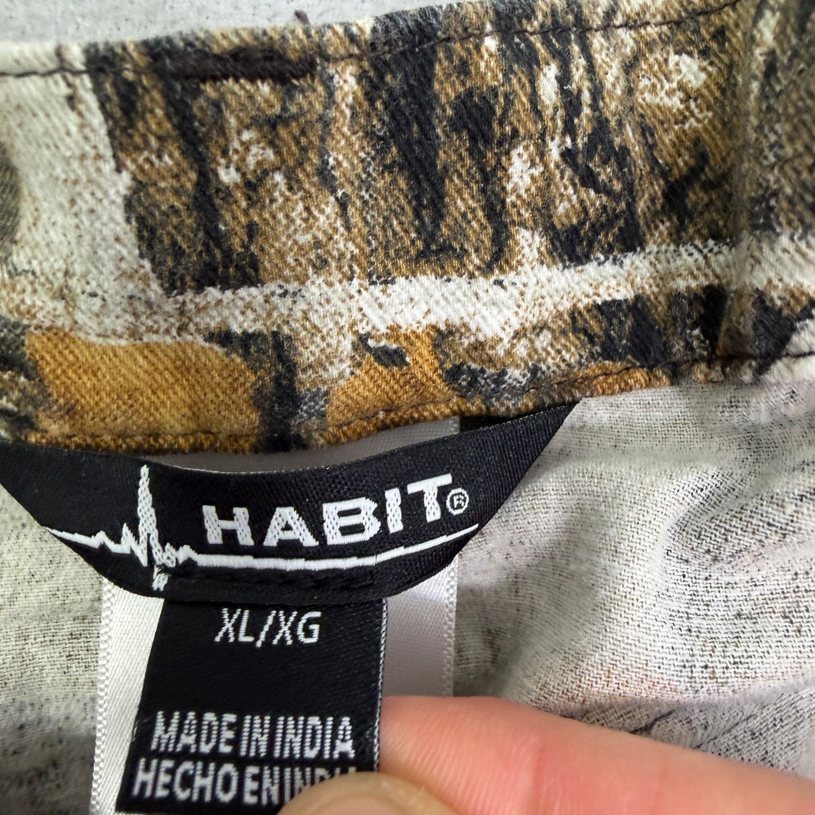 Vintage Habit Camo Cargo Pants Men's Extra Large Green Camouflage Size US 42 / EU 58 - 6 Thumbnail