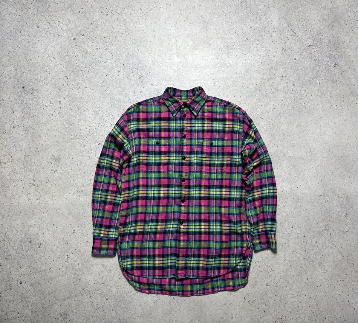 Polo Ralph Lauren Polo Ralph Lauren Flannel Button Up Shirt Size S PRL Size US S / EU 44-46 / 1 - 1 Thumbnail
