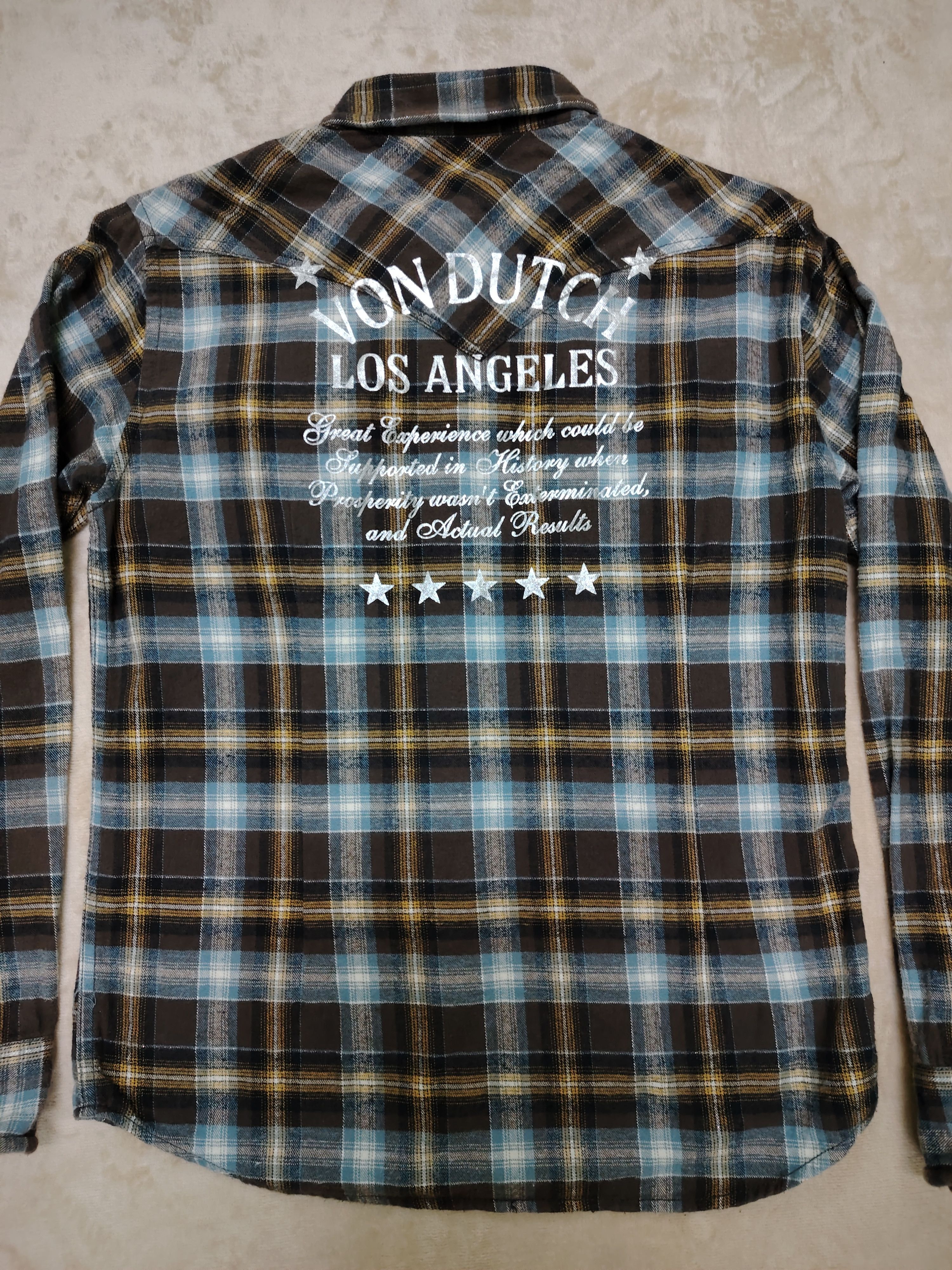Von Dutch Von Dutch Los Angeles Flannel Shirts Size US M / EU 48-50 / 2 - 7 Thumbnail