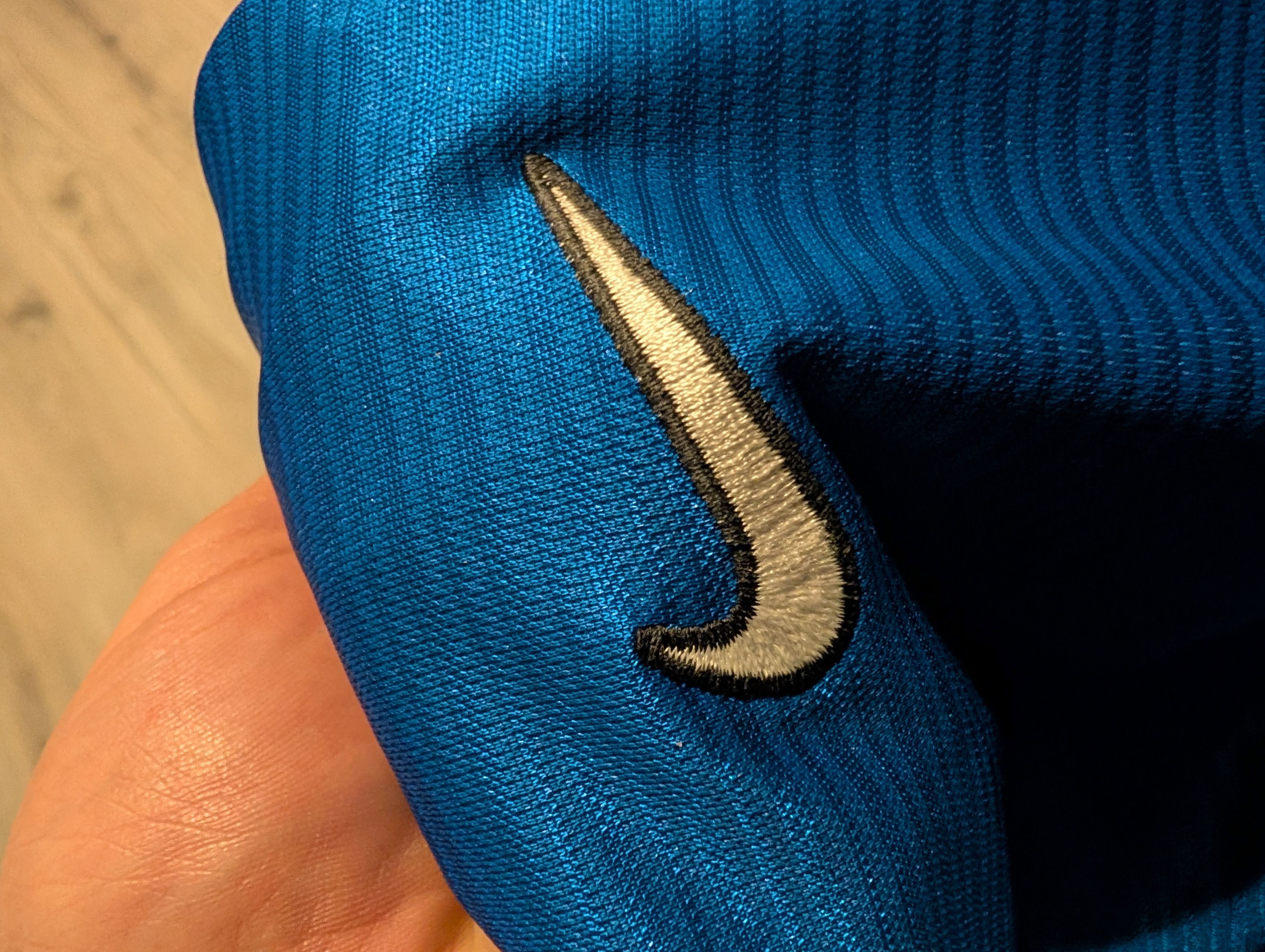 Nike × Vintage NIKE TEAM 90S VINTAGE OVERSIZED SOCCER FOOTBALL JERSEY BASIC Size US L / EU 52-54 / 3 - 5 Thumbnail