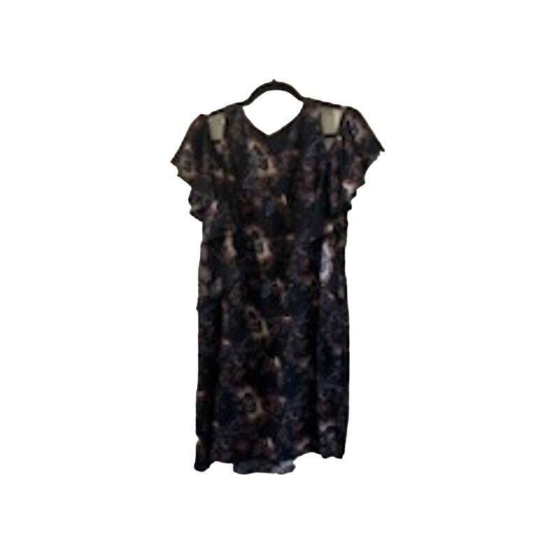 Other Free Press Floral Print Cold Shoulder Dress Size Medium Size M / US 6-8 / IT 42-44 - 2 Thumbnail