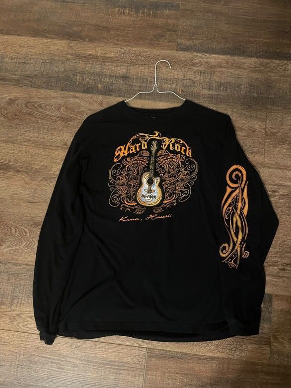 Hard Rock Cafe Vintage Hard Rock Cafe long sleeve Size US L / EU 52-54 / 3 - 1 Thumbnail