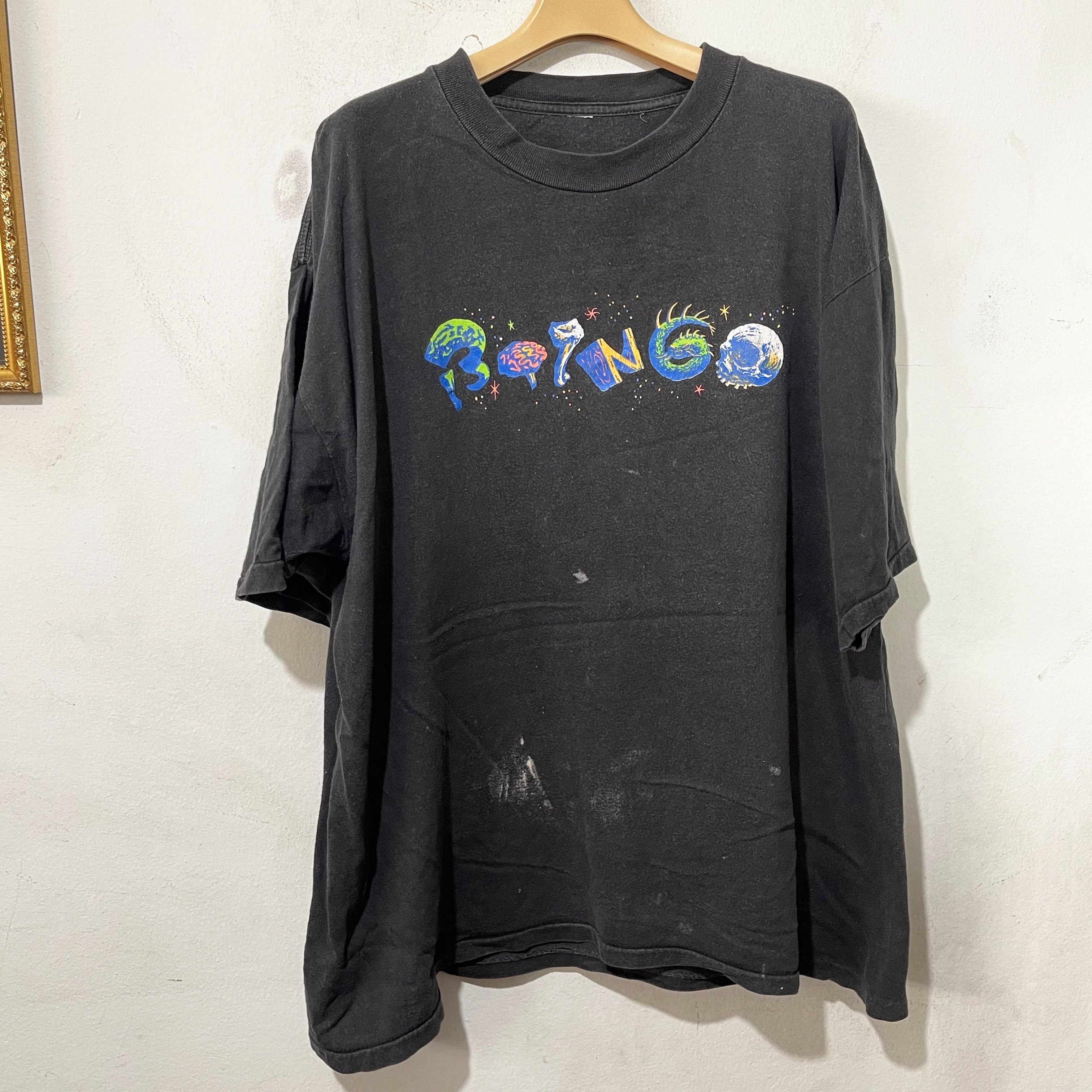 Vintage Vintage 90s Oingo Boingo Dia De Los Muertos T-Shirt Size US XL / EU 56 / 4 - 1 Thumbnail