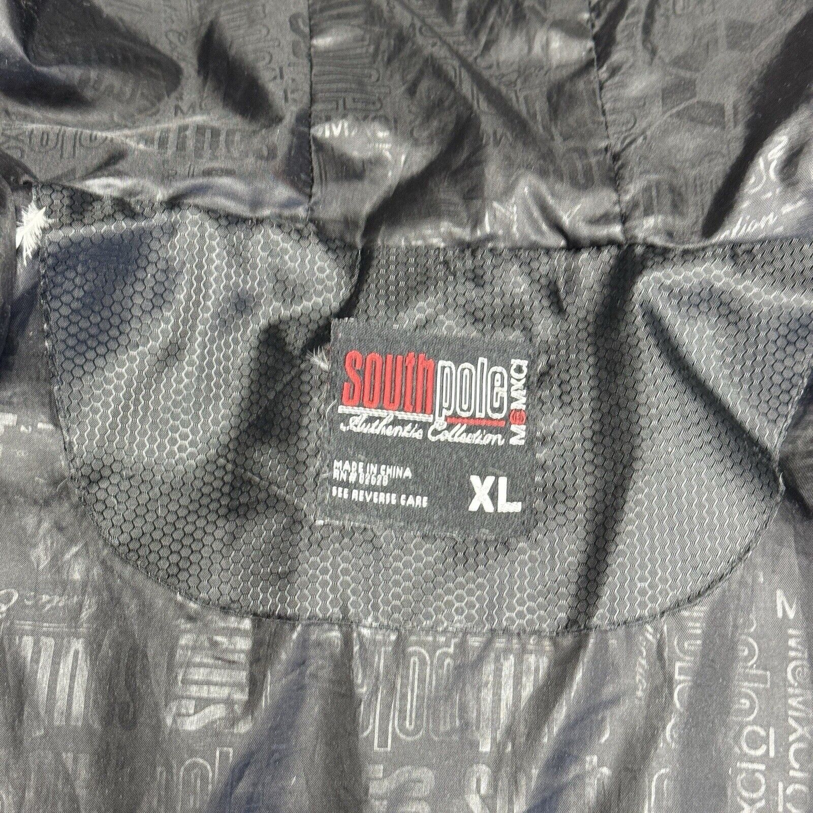 Southpole Vintage Y2K Southpole Puffer Jacket Mens 2XL Black Insulated Size US XXL / EU 58 / 5 - 8 Thumbnail
