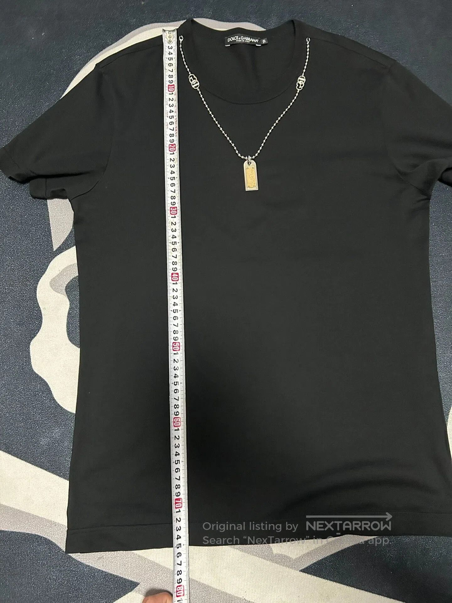 Dolce & Gabbana Dolce & Gabbana Black Short Sleeve T-Shirt. Size US M / EU 48-50 / 2 - 5 Thumbnail