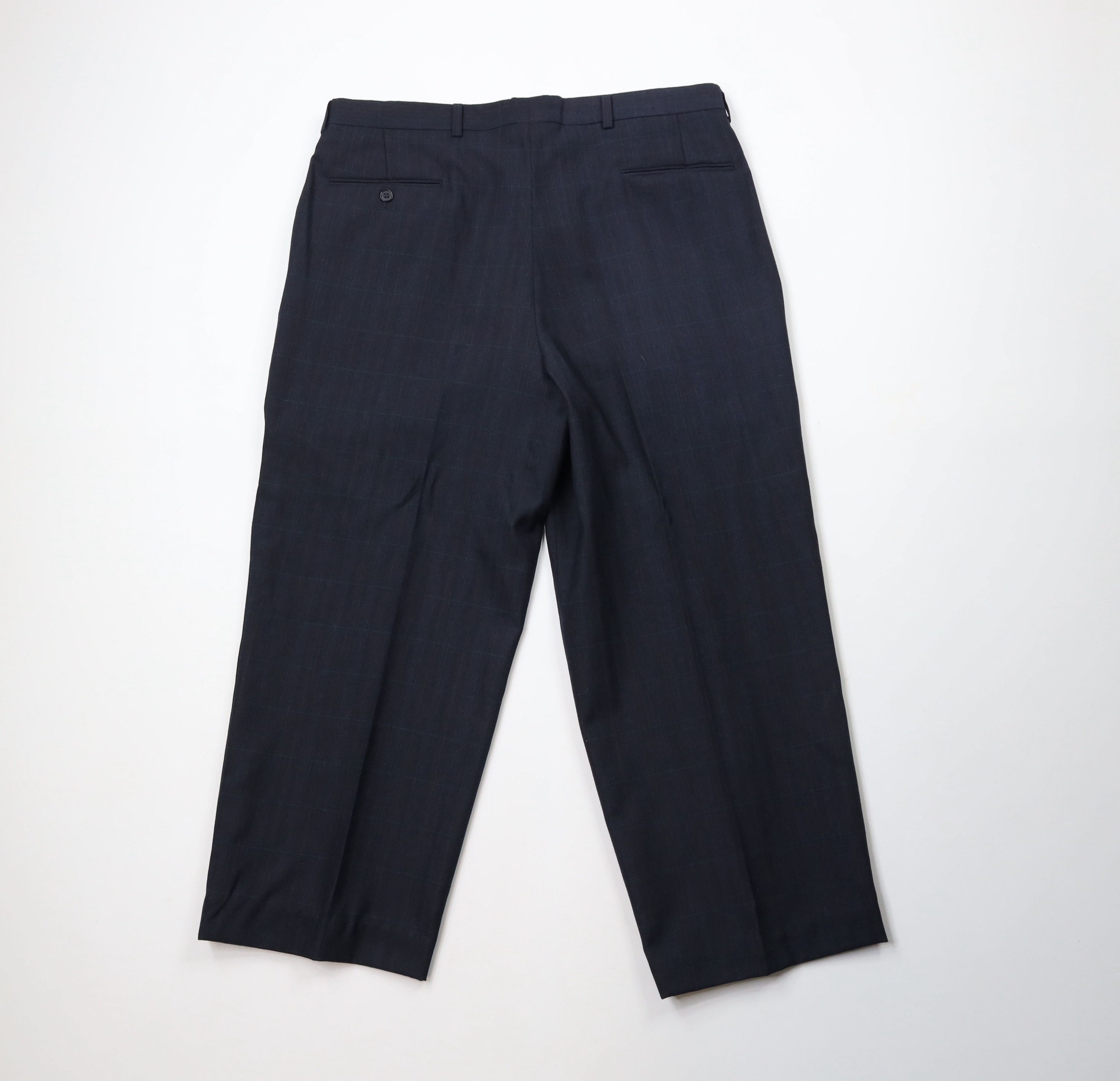 Vintage Vintage 90s Streetwear Checkered Wide Leg Chino Pants Size US 36 / EU 52 - 7 Thumbnail