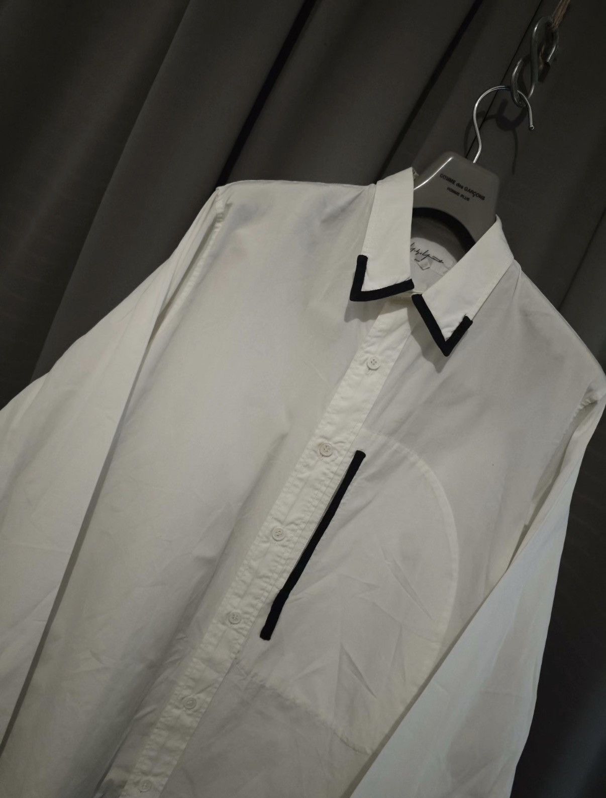 Yohji Yamamoto Yohji Yamamoto Panel Shirt Size US S / EU 44-46 / 1 - 3 Thumbnail