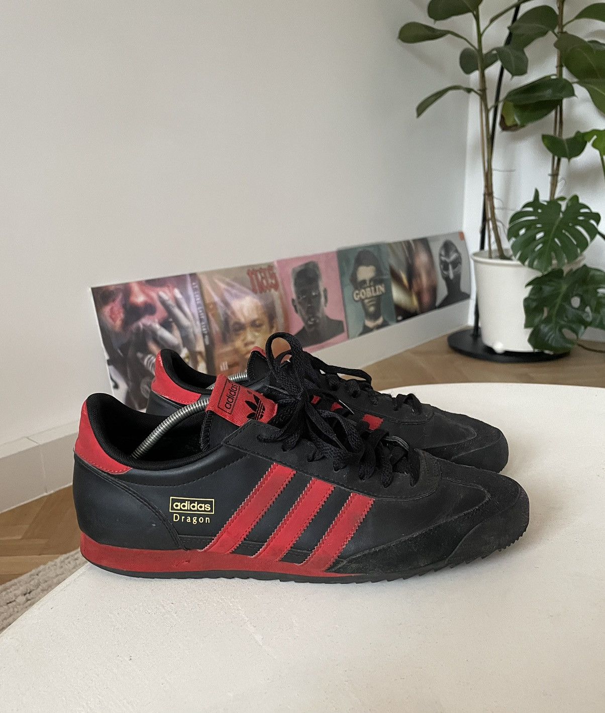 Adidas dragon black and red online