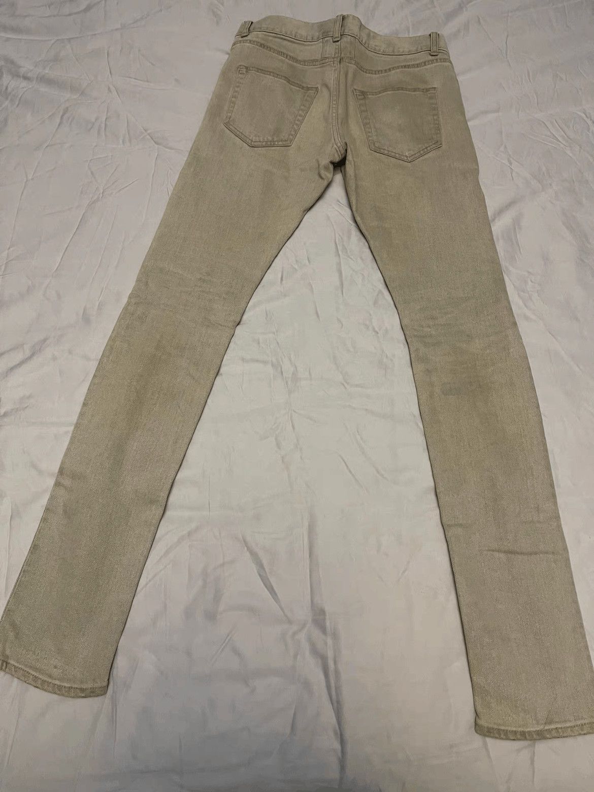 Saint Laurent Paris Saint Laurent Paris 14SS Distressed Mud Washed Denim Size US 30 / EU 46 - 2 Thumbnail
