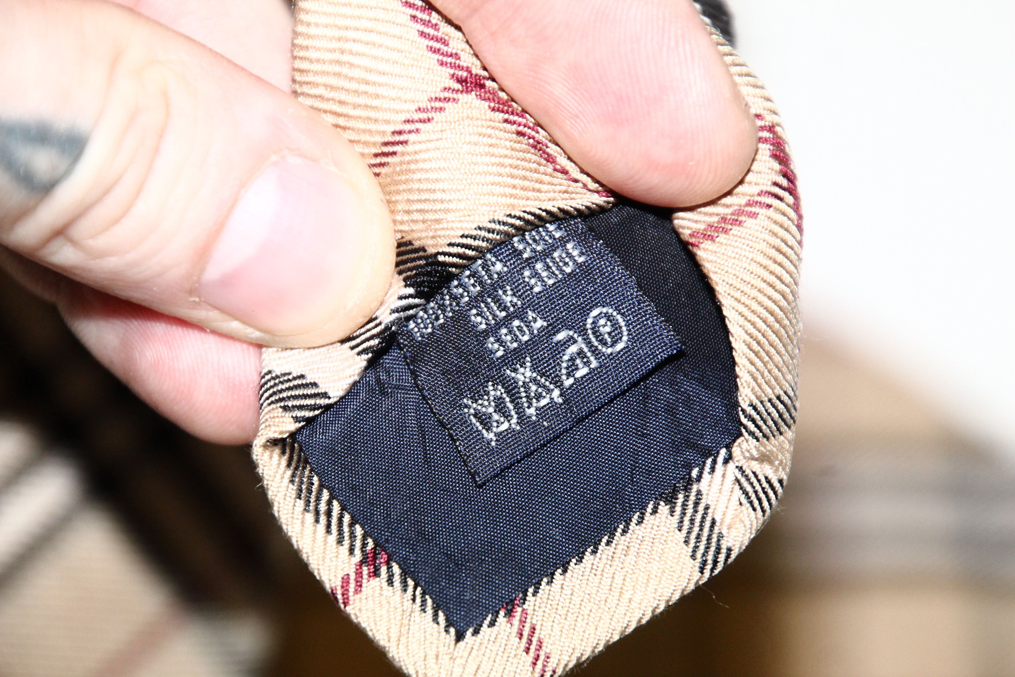 Burberry Burberry London Iconic Nova check Silk Tie. made in Italy Size ONE SIZE - 7 Thumbnail