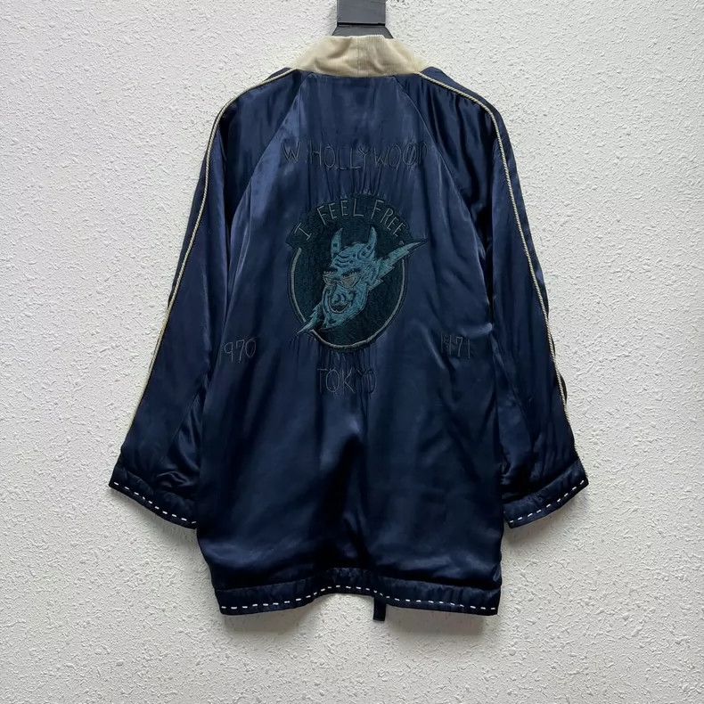 Visvim Visvim17SS DOTERA SOUVENIR Reversible Blue and Pink Imp Tao Size US S / EU 44-46 / 1 - 3 Thumbnail