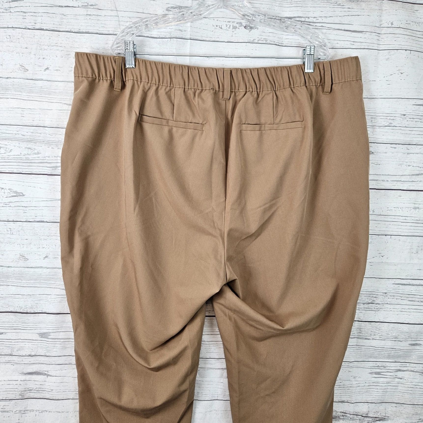 Torrid Torrid Women's Relaxed Taper City Twill Pant Sz 20R Camel Size 42" / US 20 - 4 Thumbnail