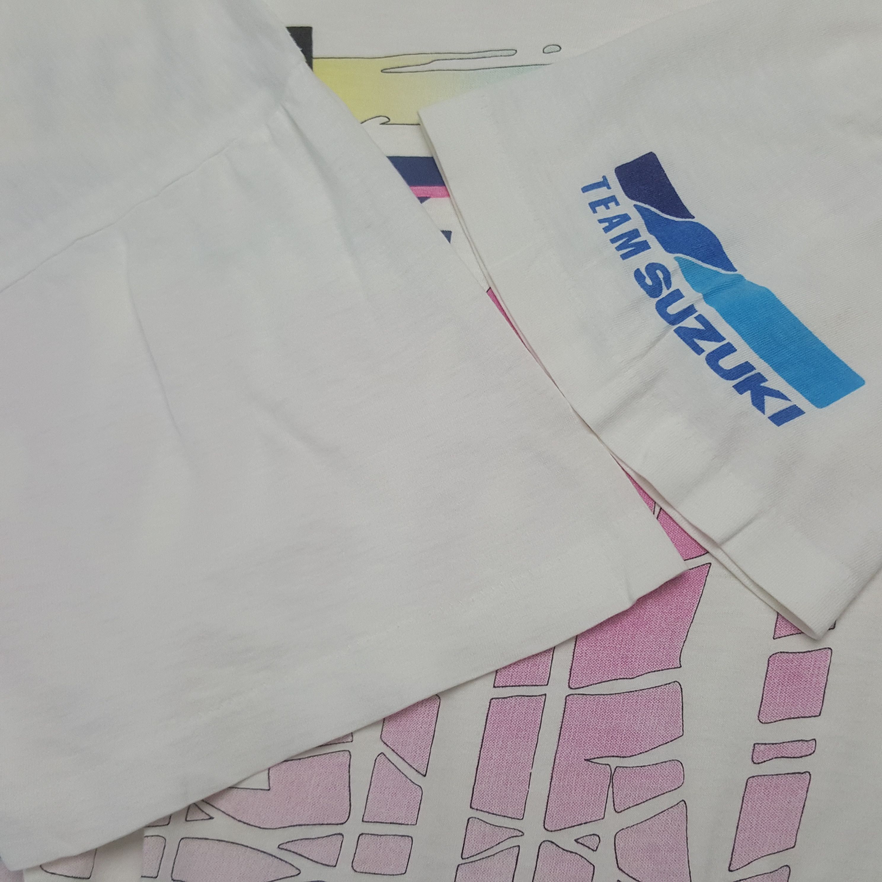 Japanese Brand Vintage Team Suzuki Sport T-shirt Size US L / EU 52-54 / 3 - 5 Thumbnail