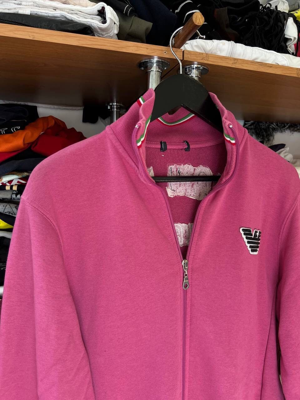 Giorgio Armani Armani Jeans Zip Y2K Glamour Unique Sweater Size US M / EU 48-50 / 2 - 8 Thumbnail