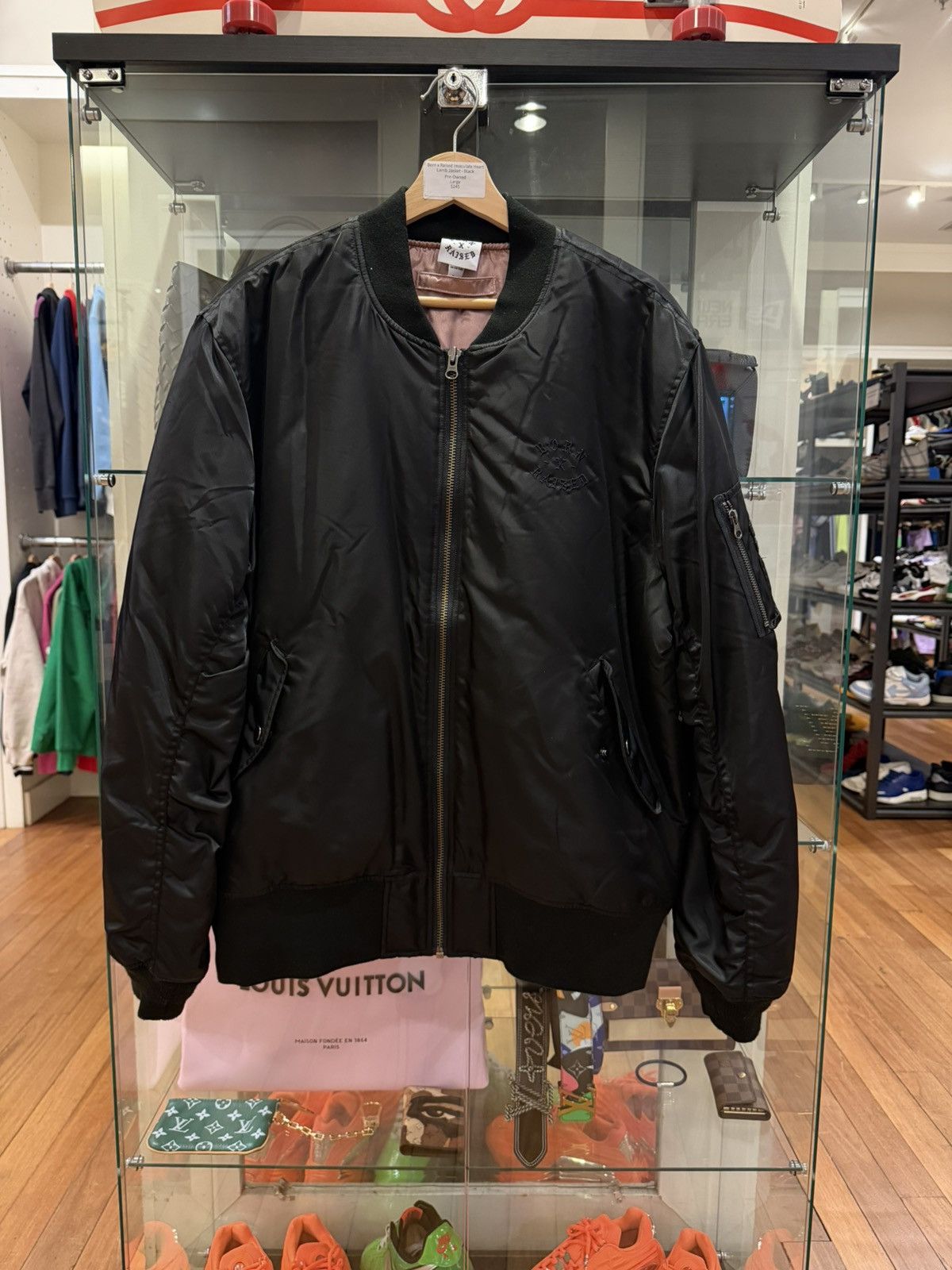 Born X Raised Born x Raised Immaculate Heart Lamb Bomber Jacket Size US L / EU 52-54 / 3 - 1 Thumbnail