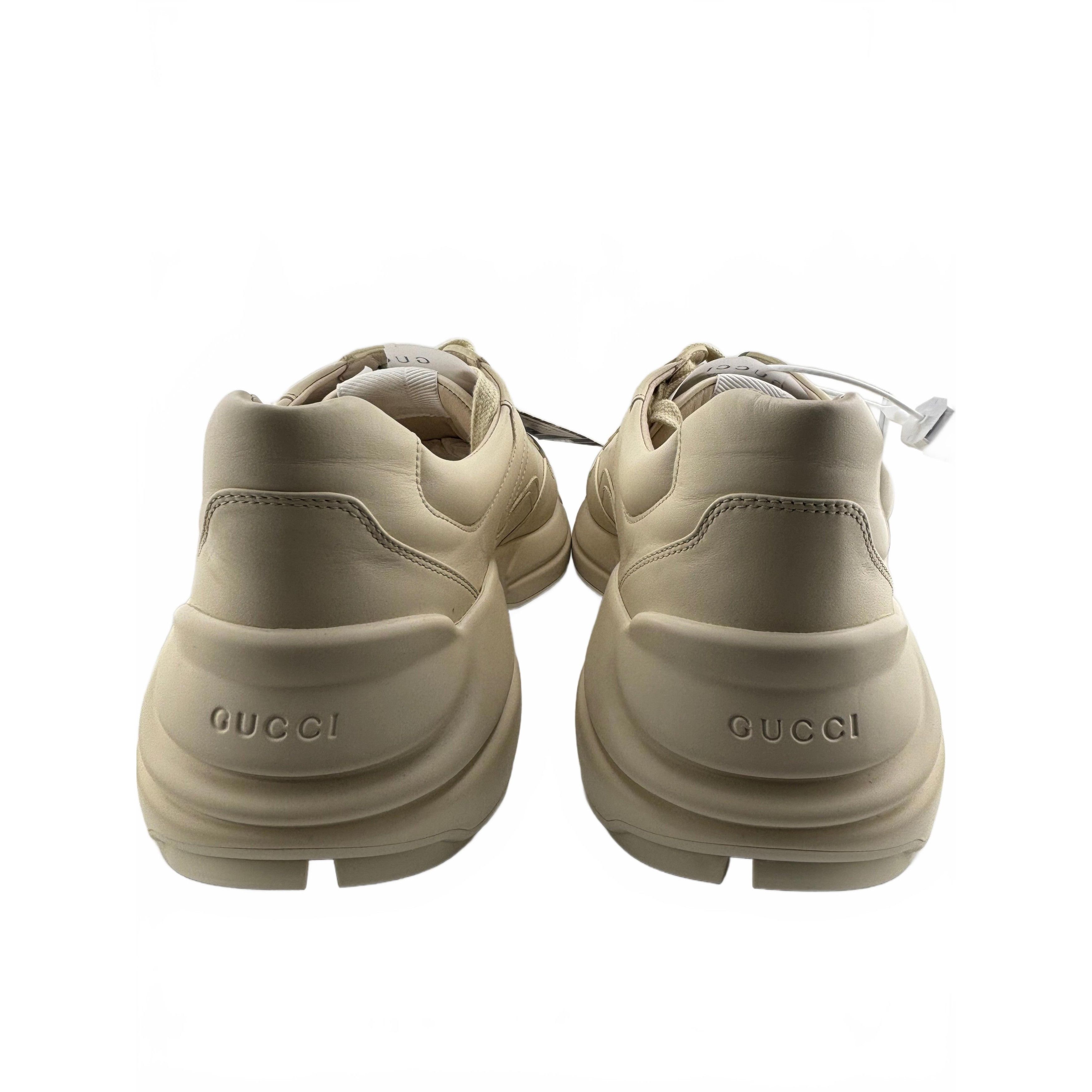 Gucci Gucci Ryton Gucci Web Ivory Size US 10 / EU 43 - 3 Thumbnail