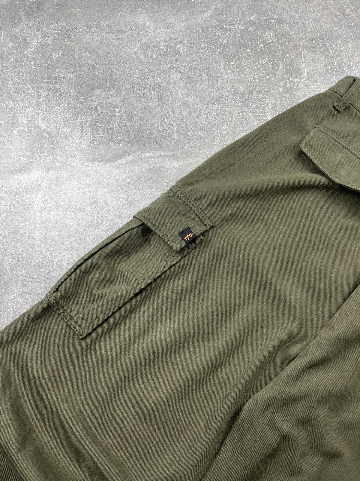 Alpha Industries Alpha Industries Aircraft Pant Military Green Cargo Pants Size US 33 - 14 Thumbnail
