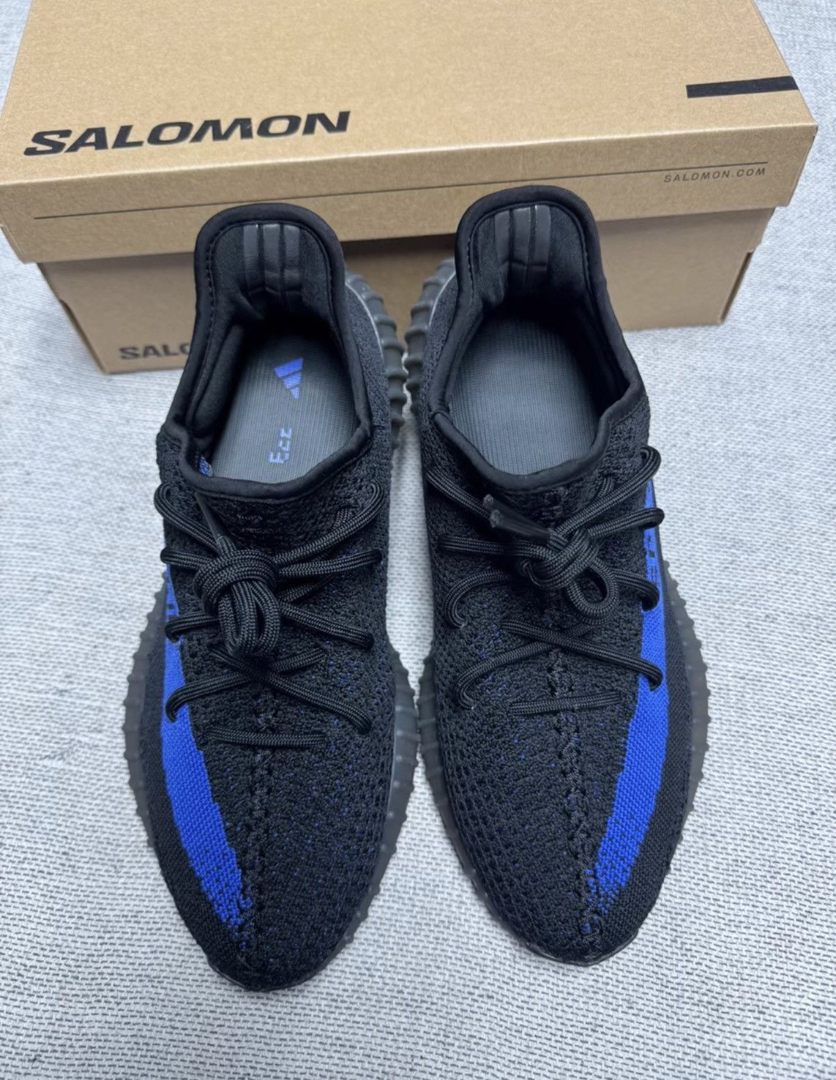 Adidas Adidas Yeezy 350 Black Blue GY7164 K37 Size US 9.5 / EU 42-43 - 6 Thumbnail
